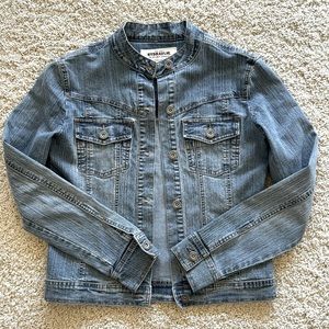 Women stretch denim jacket Small 75%cotton
